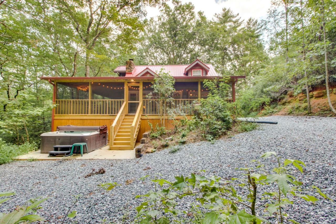 Four Cubs In The Creek Villa Sautee Nacoochee Exterior photo